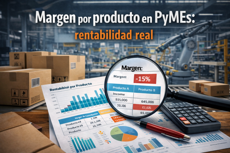 margen por producto en pymes