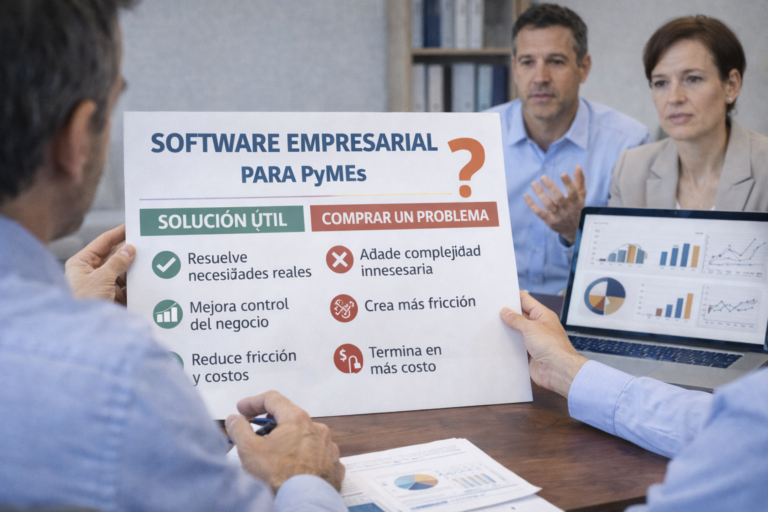 software empresarial para PyMEs