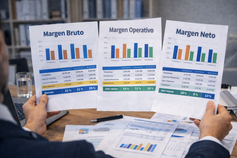 margen bruto margen operativo y margen neto