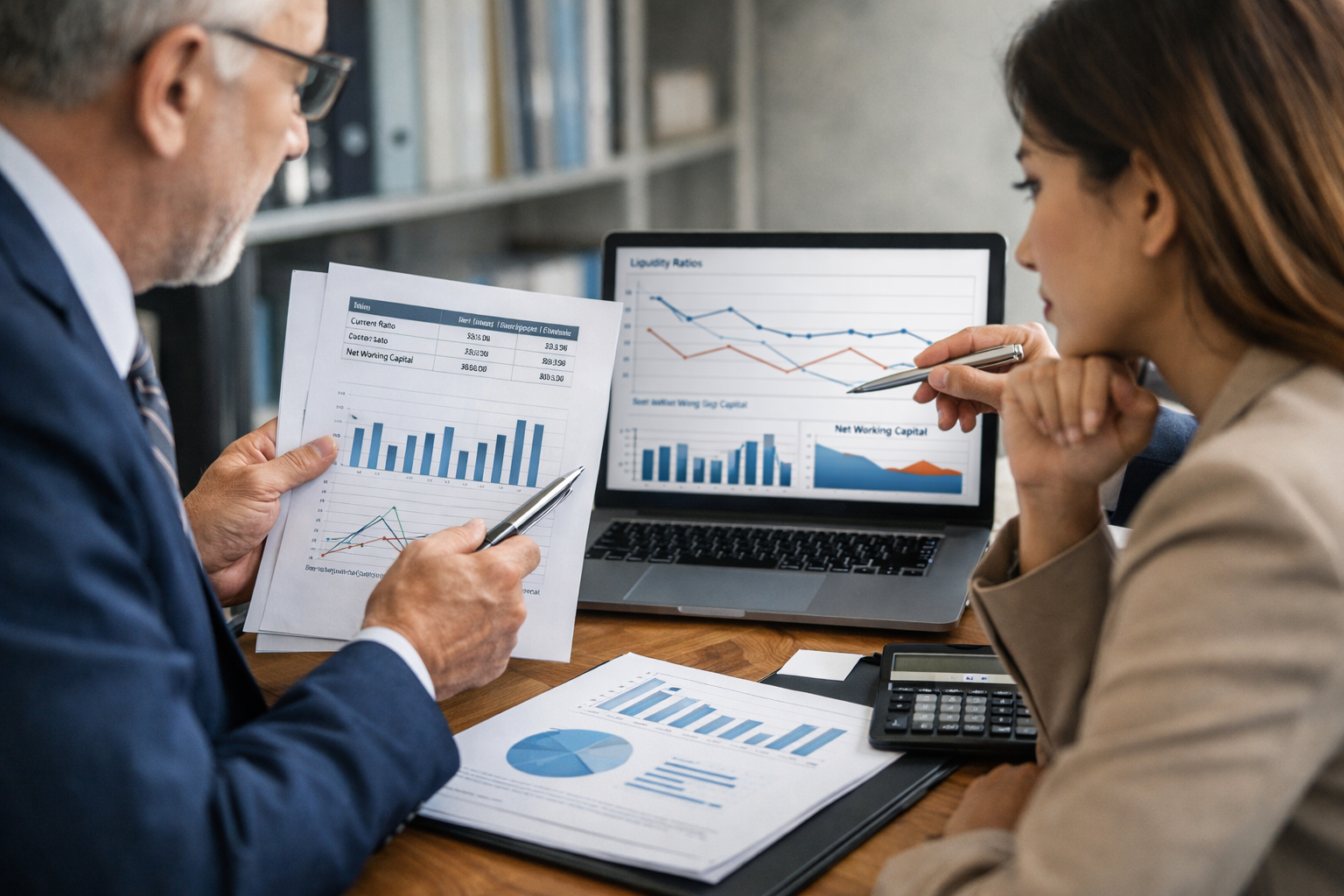 razón corriente y prueba ácida