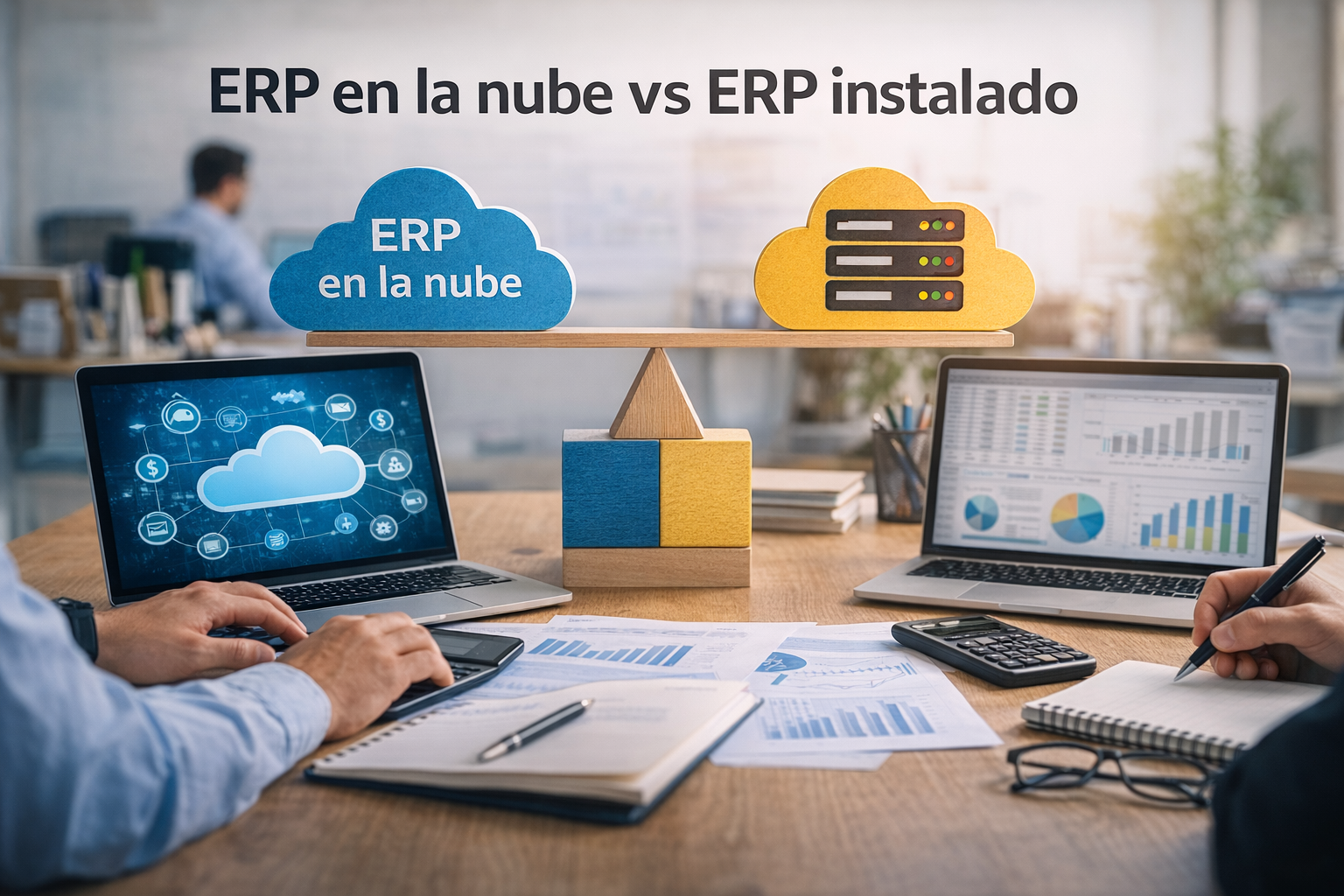 ERP en la nube vs ERP instalado