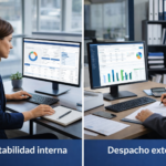 contabilidad interna o despacho externo