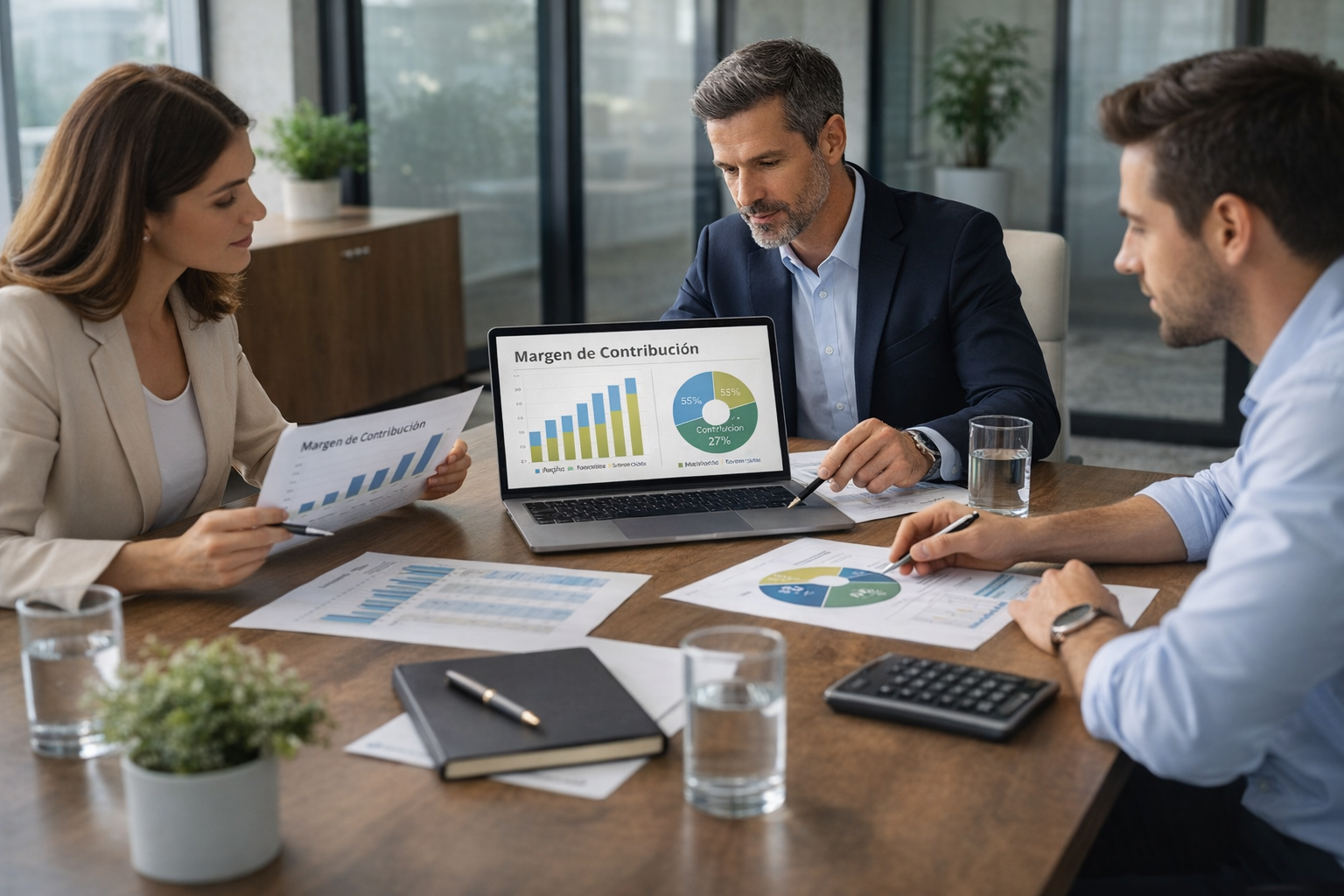 margen de contribución en una pyme