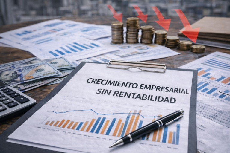 crecimiento empresarial sin rentabilidad