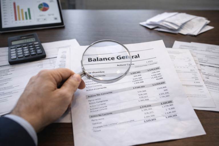 balance general de una pyme