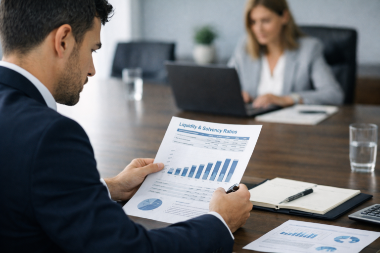 razones de liquidez y solvencia