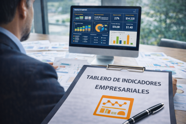 tablero de indicadores empresariales