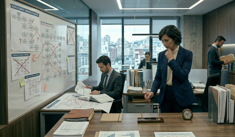 software empresarial mal configurado