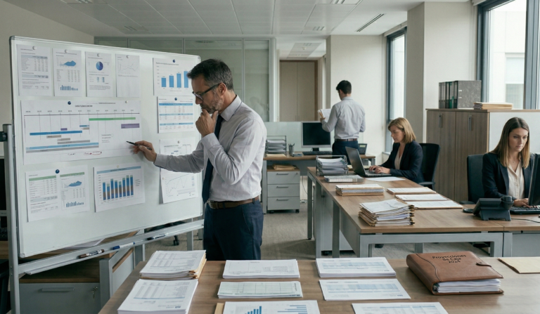 flujo de efectivo en una PyME