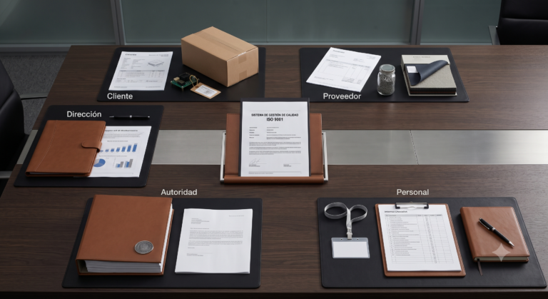 partes interesadas en ISO 9001